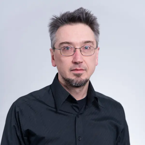 Headshot of Program Director Dmitri Volper.