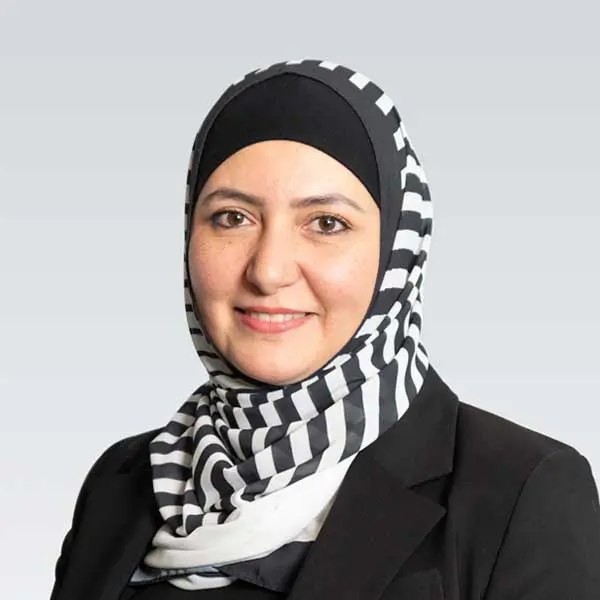Headshot of Department of Computer Science Chair Ola Amayri.
