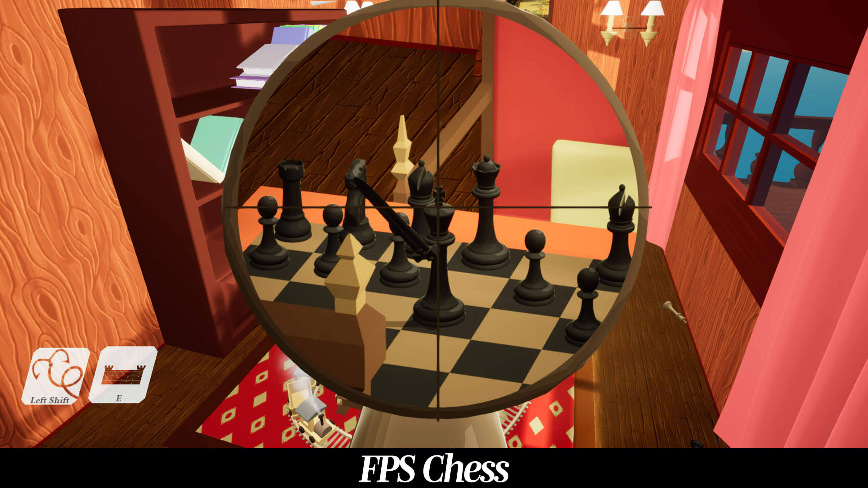 The DigiPen Show ft. Chau Nguyen and Hadi Alhussieni playing student game FPS  Chess.  In a stunning opening move, #DigiPen student game FPS Chess has  captured the #1 spot on Steam's
