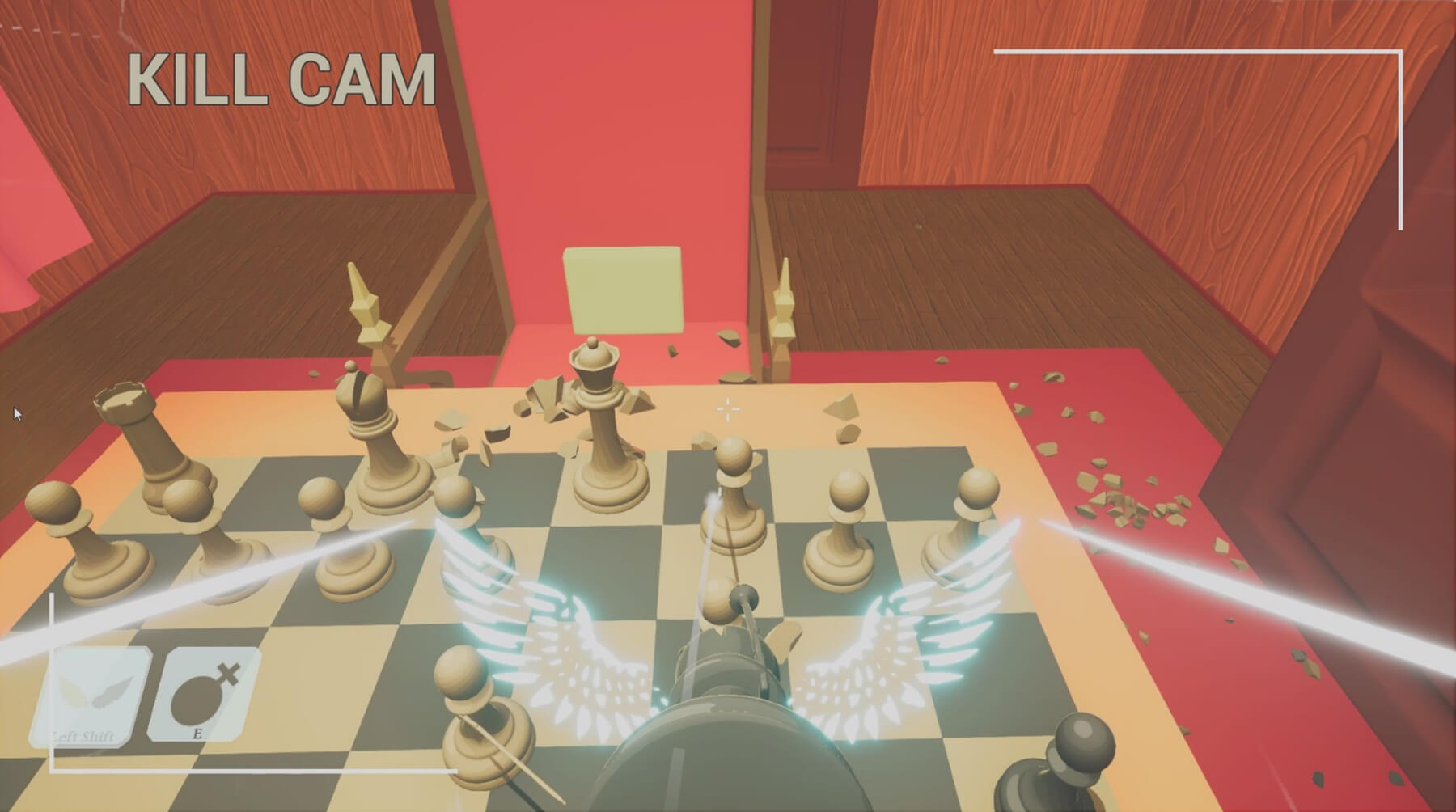 The DigiPen Show ft. Chau Nguyen and Hadi Alhussieni playing student game FPS  Chess.  In a stunning opening move, #DigiPen student game FPS Chess has  captured the #1 spot on Steam's