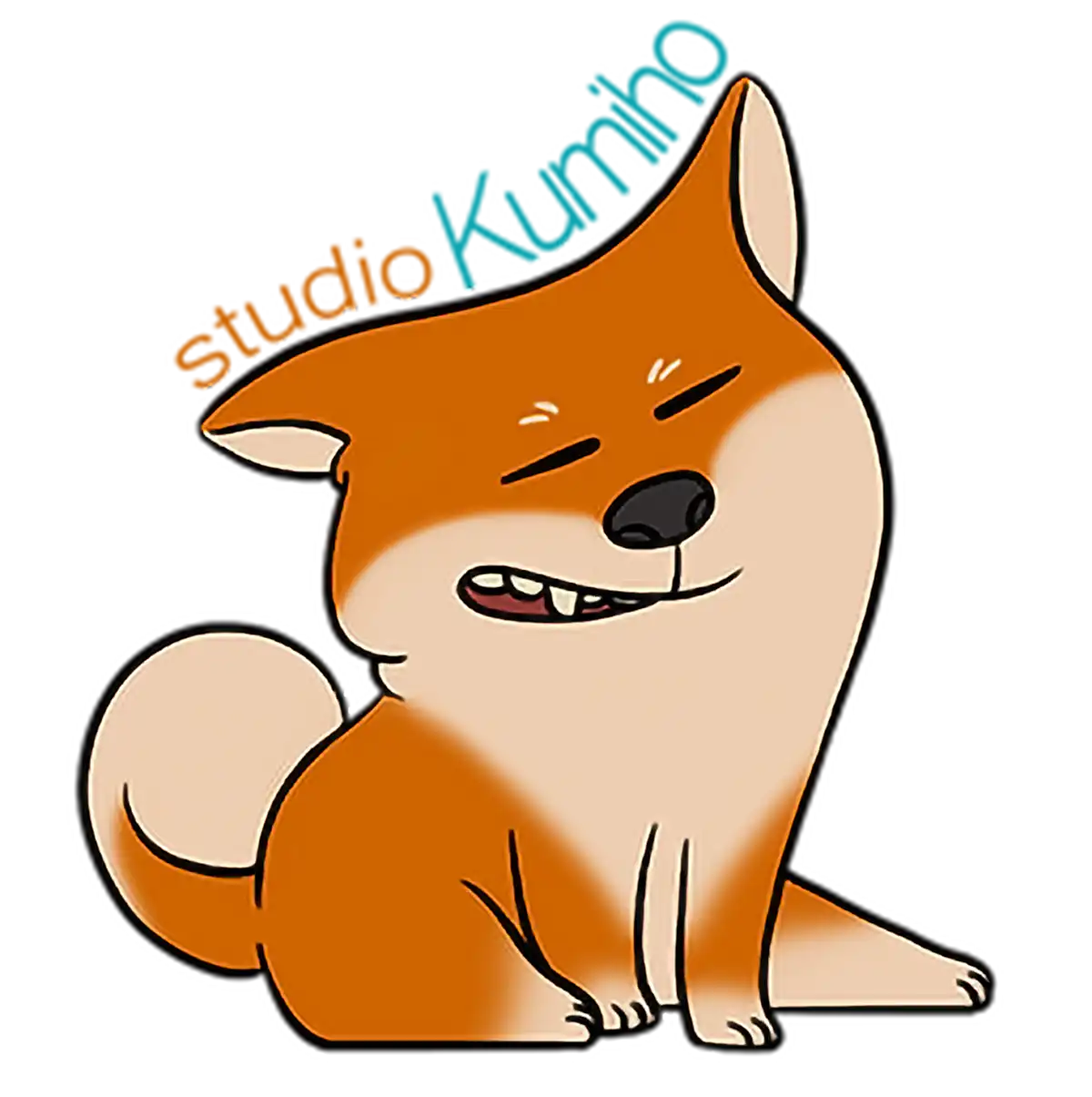 The Studio Kumiho logo, featuring a cartoony illustration of a grinning fox creature.